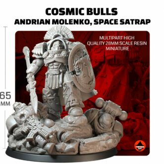 COSMIC BULLS ANDRIAN MOLENKO SPACE SATRAP