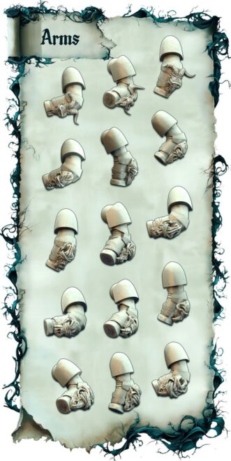 DARK CHAPTER ARMS (LEFT)
