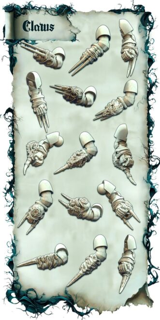 DARK CHAPTER CLAWS (LEFT)