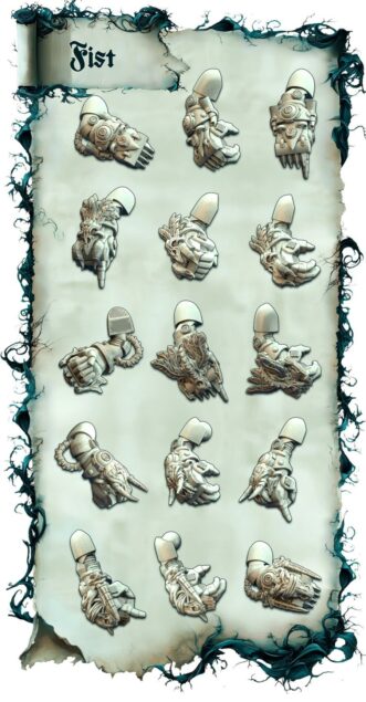 DARK CHAPTER FISTS (LEFT)
