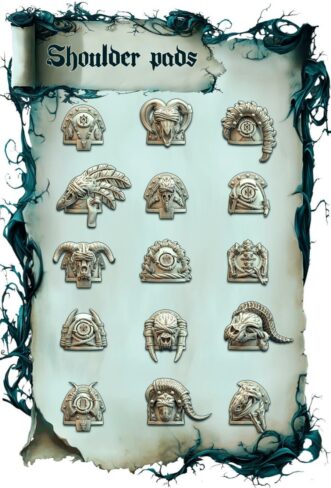 DARK CHAPTER SHOULDER PADS