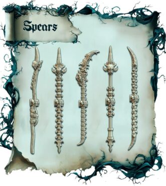 DARK CHAPTER SPEARS (LEFT)