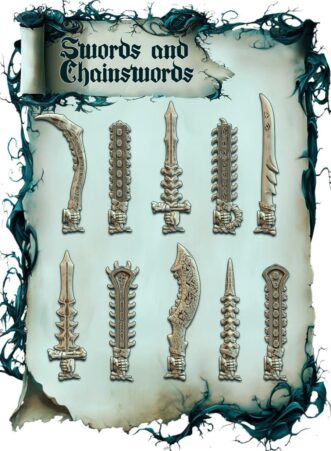 DARK CHAPTER SWORDS AND CHAINSWORDS