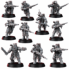SOLAR GUARD INFANTRY SQUAD WITH LASGUNS