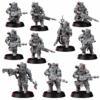 SOLAR GUARD INFANTRY WITH HOT-SHOT LASGUN