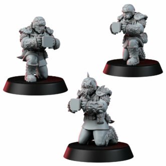 SPOREBLIGHT REGIMENT GUNNERS AUTOCANNON LASCANNON