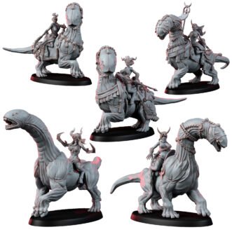 CHAOS OF EXCESS SUCCUBUS RIDERS WITH ABYSSAL STALKERS