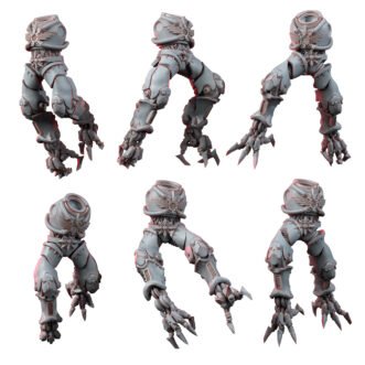 DARK CHAOS RAPTORS BODY SET