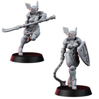 GUNS GRACE AND STEAM PALADIN NUN (PIN-UP)