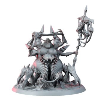 PRIMAL HEART ELDARCH ANTHROTHRAX SWARMHOST (PIN-UP)