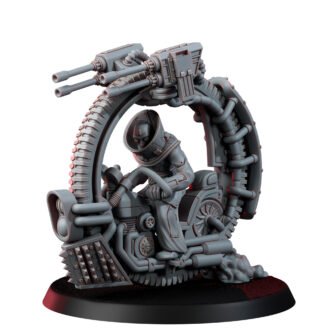 SILENT SPECTRES GHOSTWHEEL MONOBIKE VEHICLE