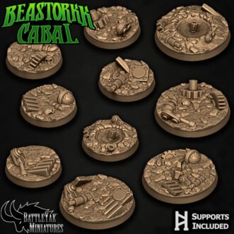 BEASTORKK CABAL BASE SET 32MM AND 40MM