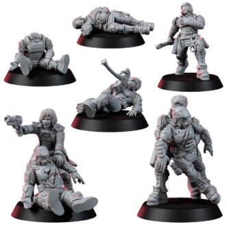 CITY WATCH ENFORCERS DEAD AND INJURED KIT