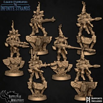 ELDARCH STARWEAVERS RANGED COMBAT