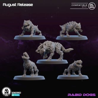 INFECTED COLONIES RABID DOGS