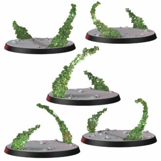 NECROCYBORG PORTAL BIG SWIRL (TRANSPARENT GREEN)