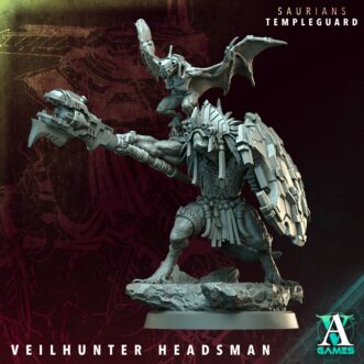 SAURIANS TEMPLEGUARD VEILHUNTER HEADSMAN