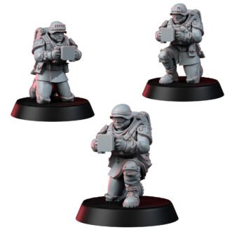 SHELLCORD TROOPERS HEAVY WEAPONS TEAM GUNNERS