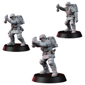 SHELLCORD TROOPERS HEAVY WEAPONS TEAM GUNNERS MORTAR