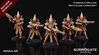 YLDRIAN CONCLAVE BATTLELINE CONSCRIPTS