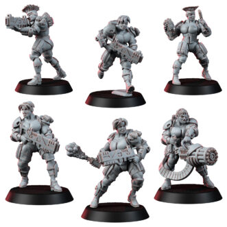 EARTH DEFENSE MALE OPERATIVES