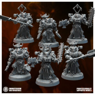 WARFORGED RAVAGERS HORNED CARNIVORES SOLDIERS