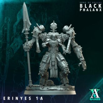 BLACK PHALANX ERINYES WITH SPEAR V1