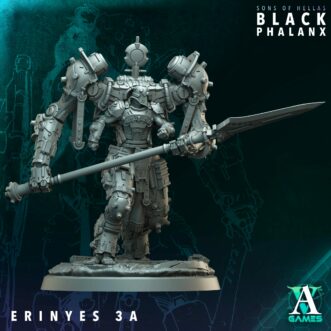 BLACK PHALANX ERINYES WITH SPEAR V3