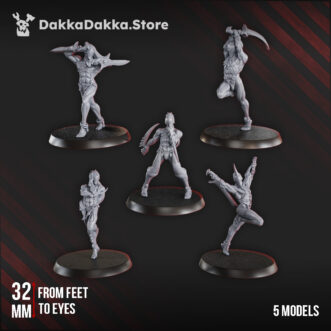 GOMORRAH IDOLATERS LIVING MANNEQUINS SQUAD