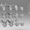 KNIGHTS TEMPLAR LANCERS HEADS