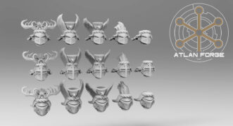 KNIGHTS TEMPLAR LANCERS HEADS