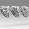 KNIGHTS TEMPLAR LANCERS SHIELDS