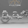 KNIGHTS TEMPLAR PURGATORS ARMS AND BACKPACKS SET