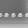 KNIGHTS TEMPLAR PURGATORS SHOULDER PADS