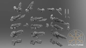 KNIGHTS TEMPLAR SERGEANTS ARMS SET