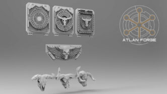 KNIGHTS MINOAN VEHICLE ORNAMENTS