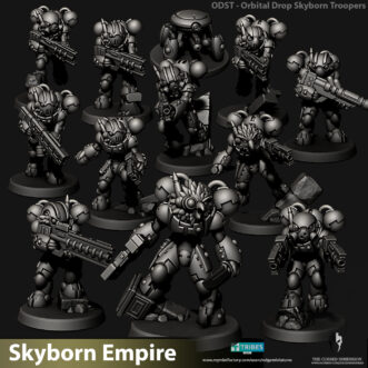 SKYBORN SCAVENGERS TROOPS WITH CARBINE