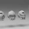 KNIGHTS TEMPLAR CRUSADERS HEADS