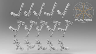 KNIGHTS TEMPLAR NOBLE KNIGHTS ARMS SET