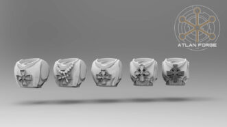 KNIGHTS TEMPLAR NOBLE KNIGHTS TORSOS