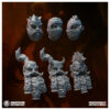 WARFORGED RAVAGERS DWARVES HEADS V1