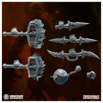 WARFORGED RAVAGERS DWARVES WEAPONS V2