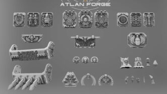 AEGYPTIAN VEHICLE ORNAMENTS