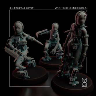 ANATHEMA HOST WRETCHED SUCCUBI WITH DUAL WIELDERS