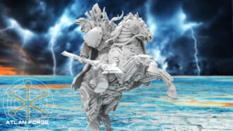 KNIGHTS ASGARDIAN MOUNTED CAPTAIN