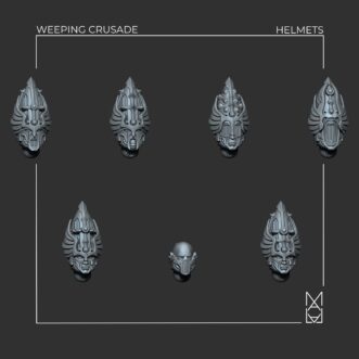 WEEPING CRUSADE CUSTODIAN HELMETS