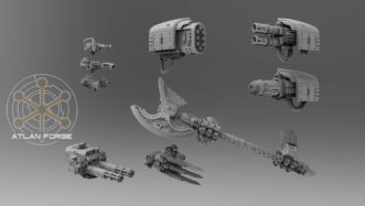 KNIGHTS WEAPON PACK PRIMUS CLASS DREADNOUGHTS