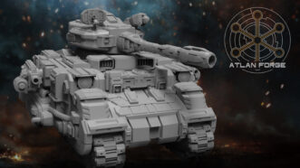 KNIGHTS ARCTODUS BATTLE TANK