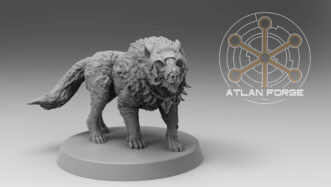 KNIGHTS ASGARDIAN HUNTING WOLF