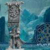 KNIGHTS ASGARDIAN WAR BANNERS AND STANDARD BEARER